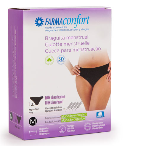 Braguita menstrual lavable Farmaconfort